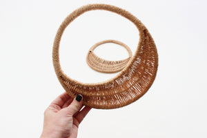 Woven Circular Crafting Rings